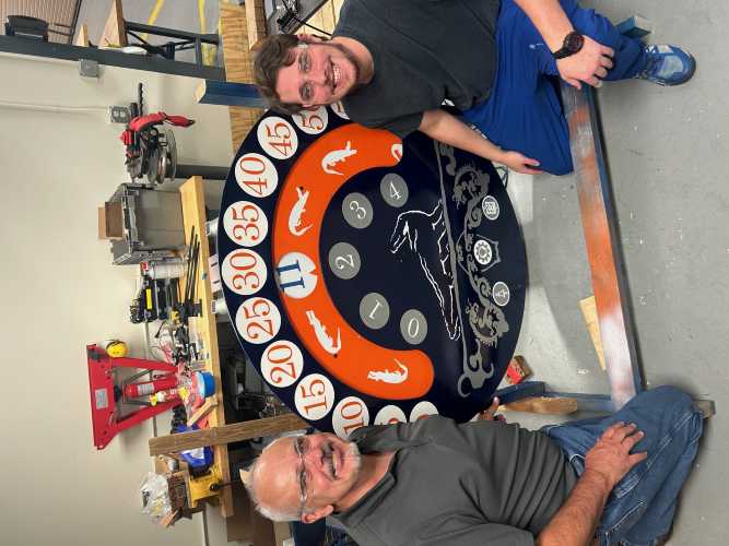 Photo with Dr. Griffis and I